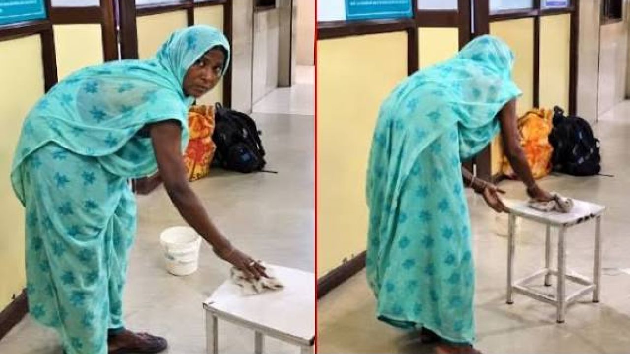 হাসপাতালের মেঝে পরিষ্কার রোগীর মাকে দিয়ে, ভাইরাল ভিডিও ঘিরে তোলপাড়